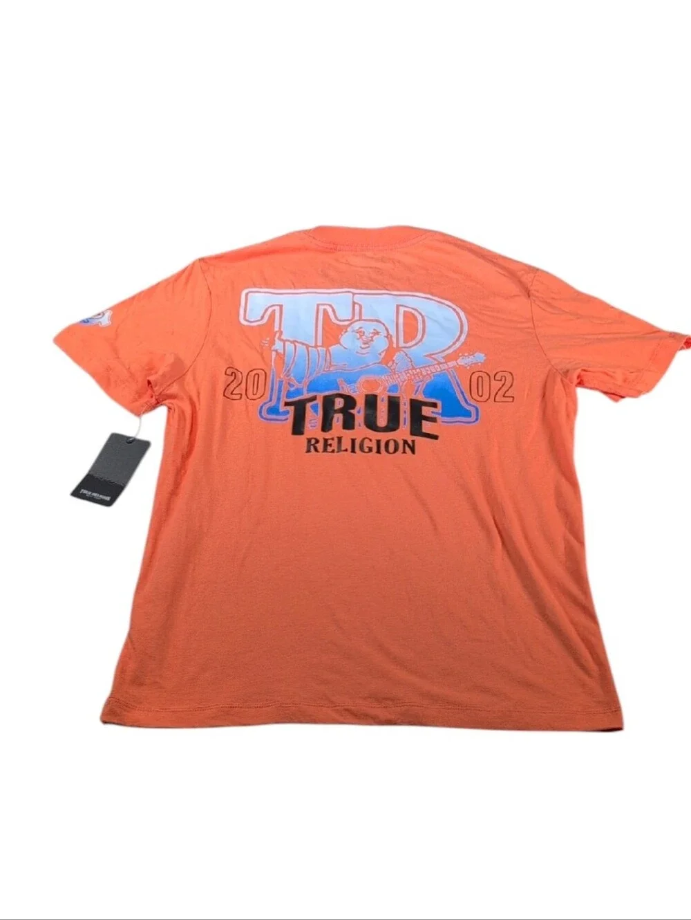 True Religion Gradient TR Tee in Papaya Orange Size Medium *Please Read